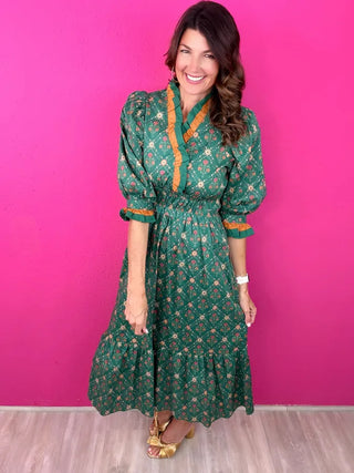 Grand Entrance Midi Dress