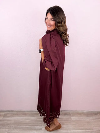 Charming Through Midi Dress