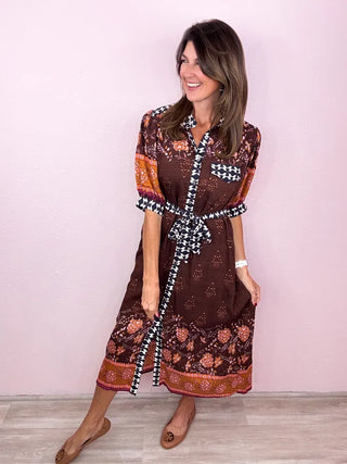 Fall Festivities Midi Dress