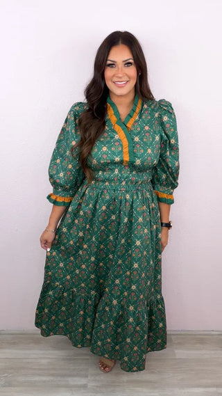 Grand Entrance Midi Dress