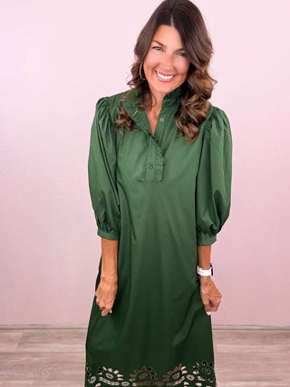 Charming Through Midi Dress