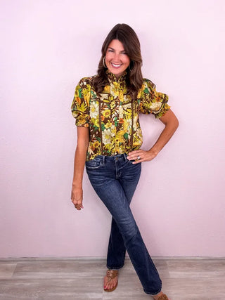 MICA Dark Wash Boot Cut