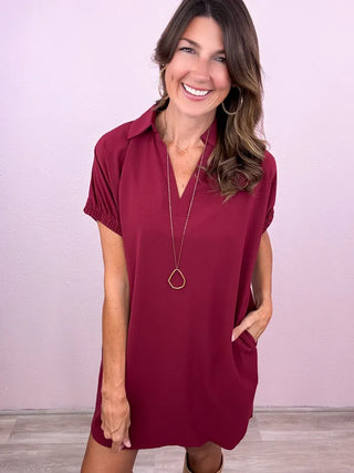 Some Solid Style Dress