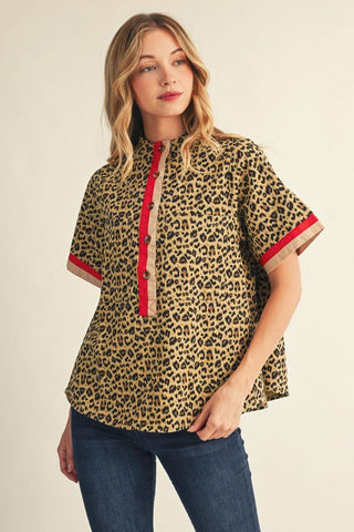 Wild Card Top (Taupe)