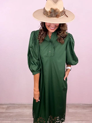 Charming Through Midi Dress