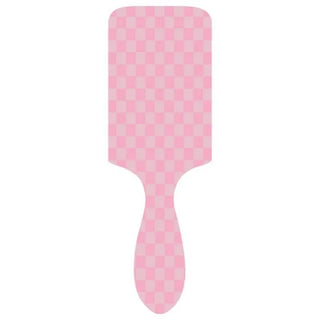 Detangle Paddle Hair Brush - CHECKERED