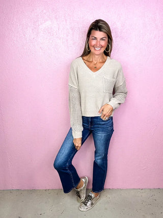 RISEN HR Ankle Flare Denim