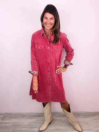 Stone Washed Corduroy Shifter