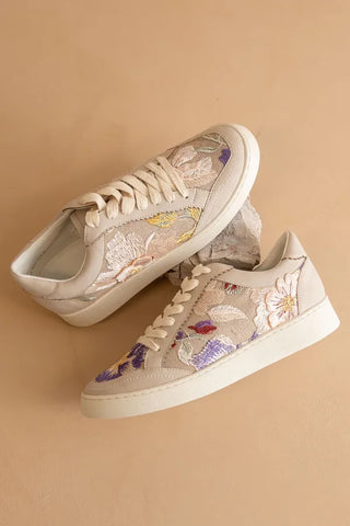 LMTD Floral Applique Sneaker