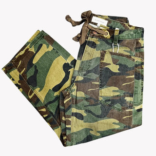 RISEN Camo Barrel Denim