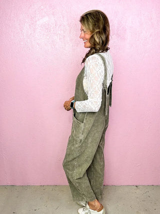 Latest Obsession Corduroy Overalls