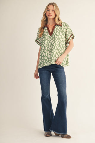 Wear It Well Top (Green)