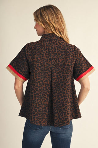Wild Card Top (Brown)