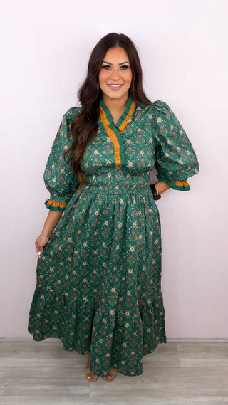 Grand Entrance Midi Dress