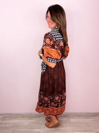 Fall Festivities Midi Dress