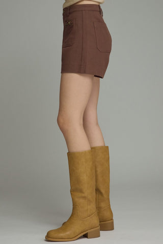 Easy Living Shorts (Brown)