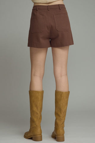 Easy Living Shorts (Brown)