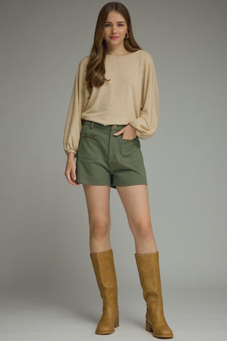 Easy Living Shorts (Olive)