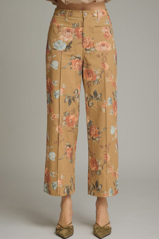Botanical Wide Leg Pants