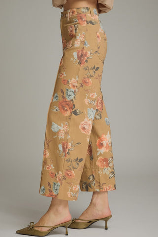 Botanical Wide Leg Pants