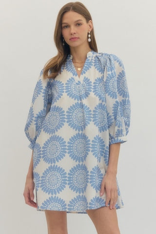 Coastal Medallion Dress