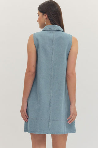 Easy Living Dress (Denim)