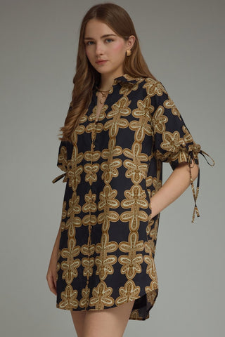 Effortlessly Bold Dress (Black)