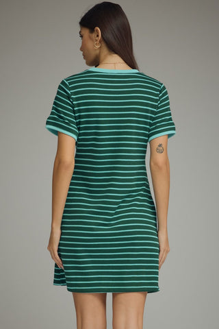 Signature Stripe Dress (Hunter)