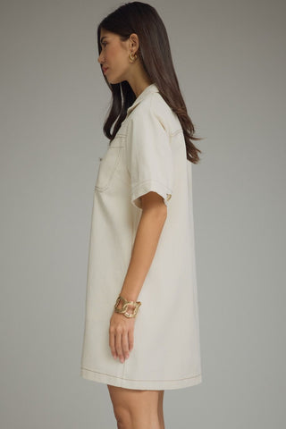 State of Mind Dress - Ecru