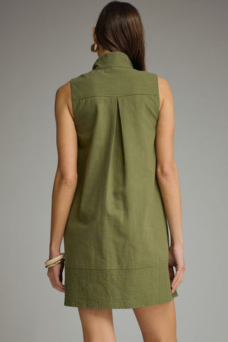 Signature Shift Dress (Olive)