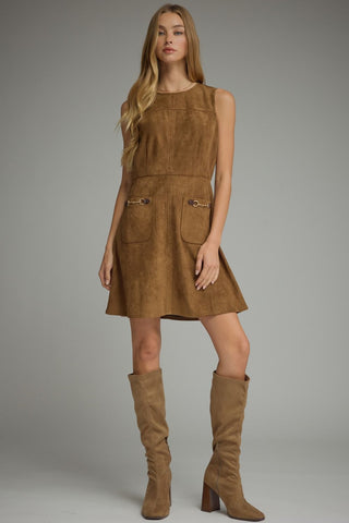 Signature Moment Dress (Brown)