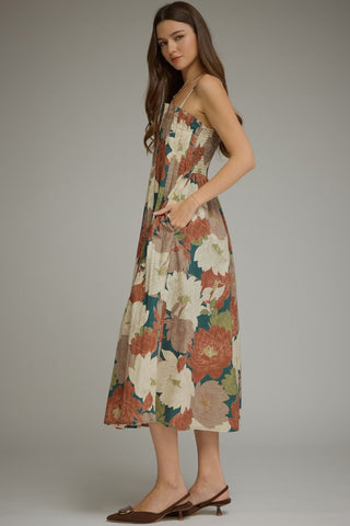 Lasting Impression Midi Dress (Teal)