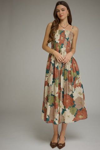 Lasting Impression Midi Dress (Teal)
