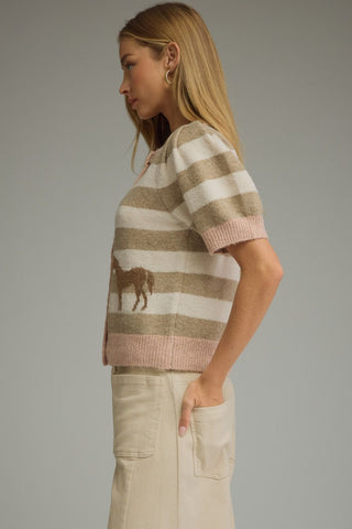Rosy Ranch Cardigan