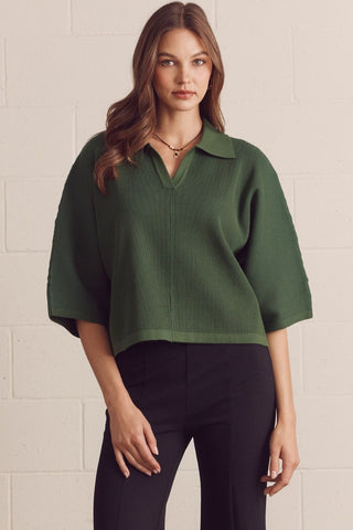 Quiet Luxury Top (Green)