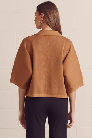 Quiet Luxury Top (Camel)
