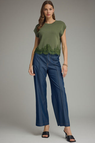 Effortless Class Top (Olive)