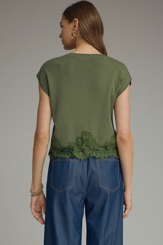 Effortless Class Top (Olive)
