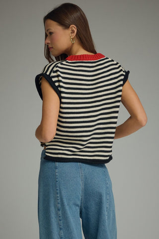 Put Together Knit Top (Black)