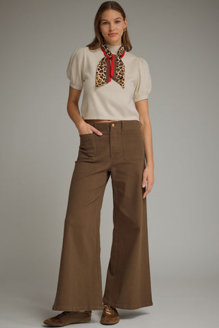 Chic Affair Sweater Top (Ecru)