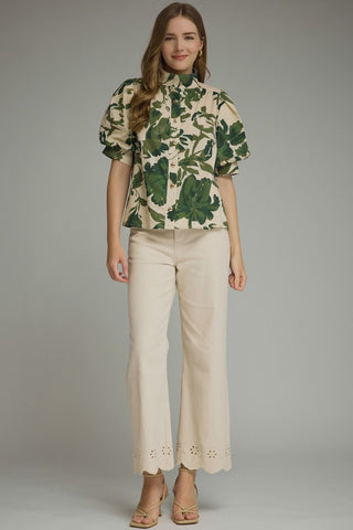 Estate Garden Top (Olive)