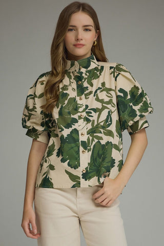 Estate Garden Top (Olive)