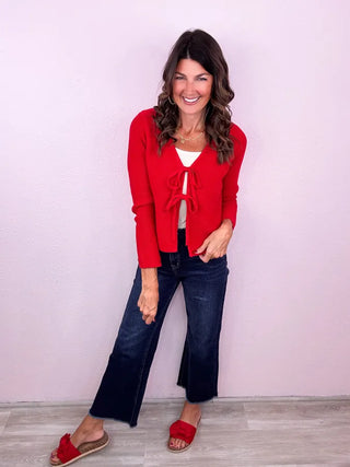 MICA Dark Wash Wide Leg Denim