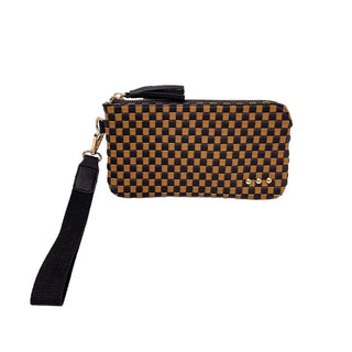 Emma Woven Clutch Wristlet