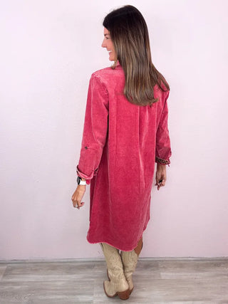 Stone Washed Corduroy Shifter