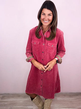 Stone Washed Corduroy Shifter