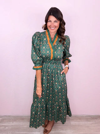 Grand Entrance Midi Dress