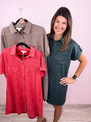 Southern Fall Favorite Shifter Dress