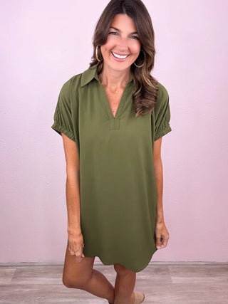 Some Solid Style Dress