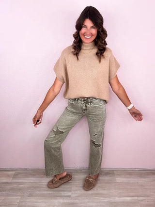 On The Move Sweater Top